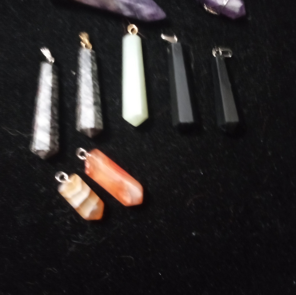 Cristal pendents